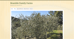 Desktop Screenshot of bramblefamilyfarms.net